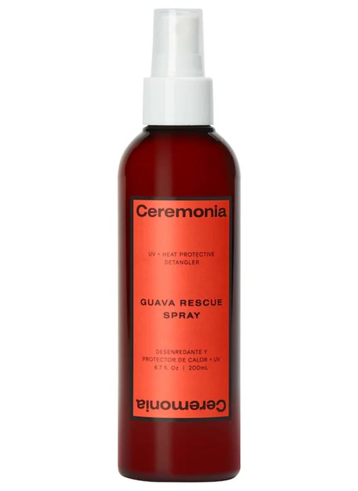 CEREMONIA Guava Rescue Hair Heat Protectant Spray, 200ml