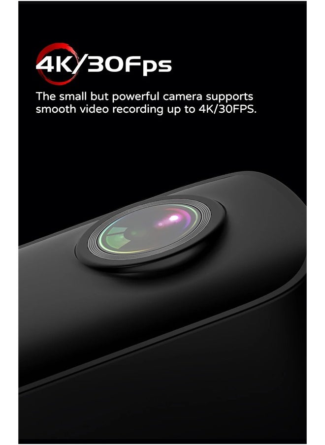 SJCAM C100 Plus Action Camera 4K 30M Waterproof 2.4G WiFi Sports Camera EIS Bicycle Helmet Motorcycle 32gb TF  Card