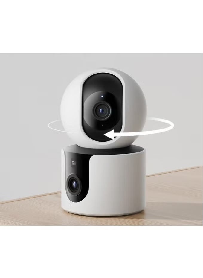 Smart Camera C300 – Dual Advanced Dual Lens Security Camera with AI Detection. 1080P HD, Motion Detection, Night Vision, and Two-Way Audio