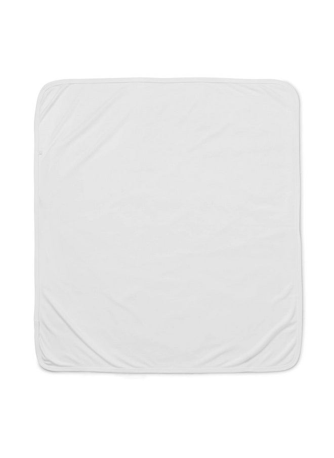 MORI Ultra Soft Baby Swaddle in White - Breathable and Hypoallergenic Blanket for Newborns up to 24 Months - 34.2 x 29.1”