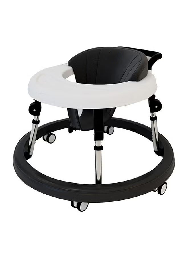 Multifunctional Anti-Rollover Baby Walker- Black