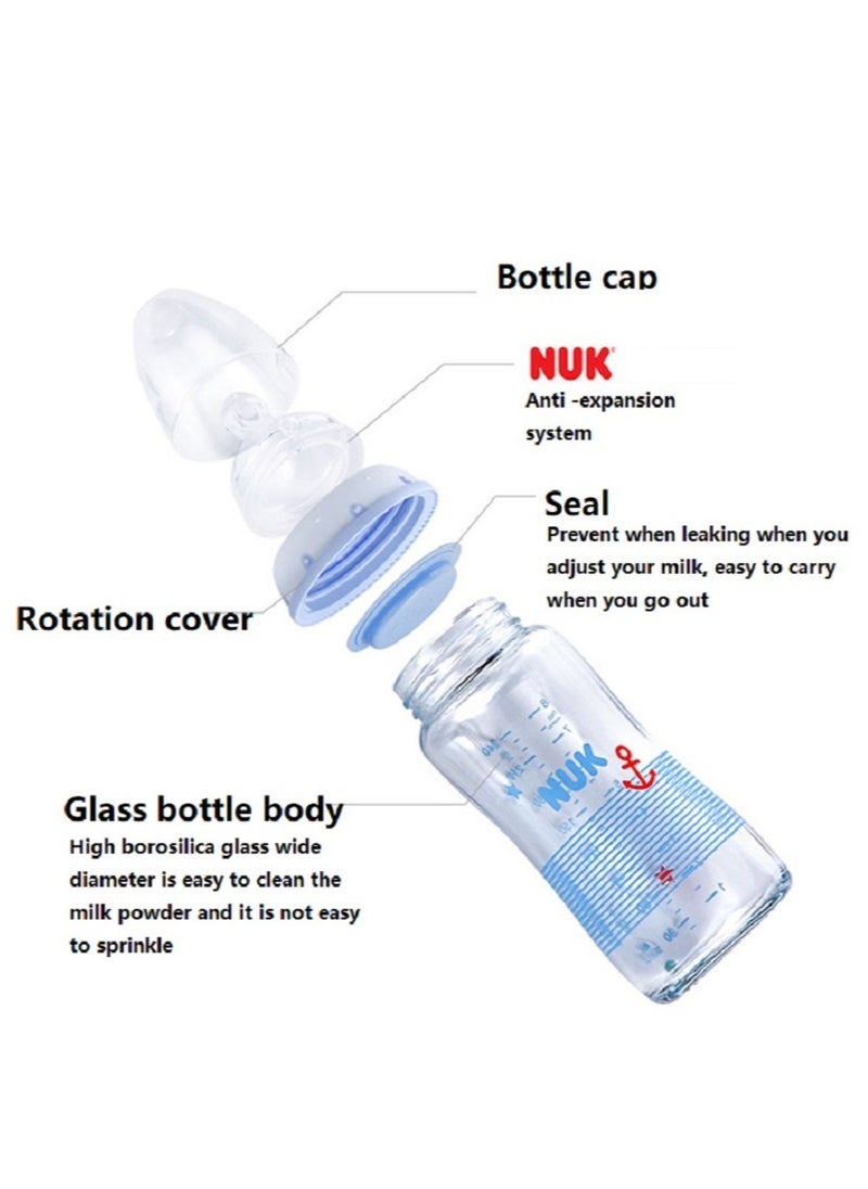 Baby Bottle, 6-18 Months, Anti Colic, Silicone Teat, BPA Free, Receive Woody or Buzz (Design Varies), 300 ml