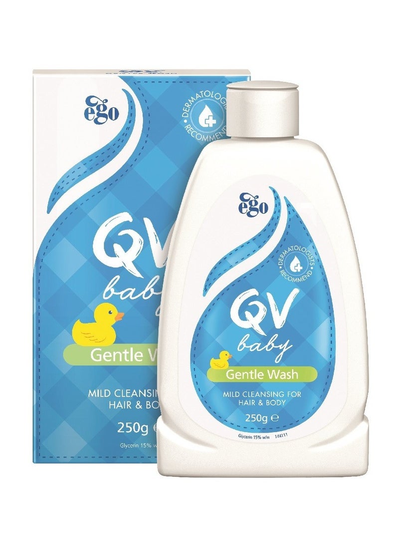 EGO QV BABY GENTLE WASH 250GM