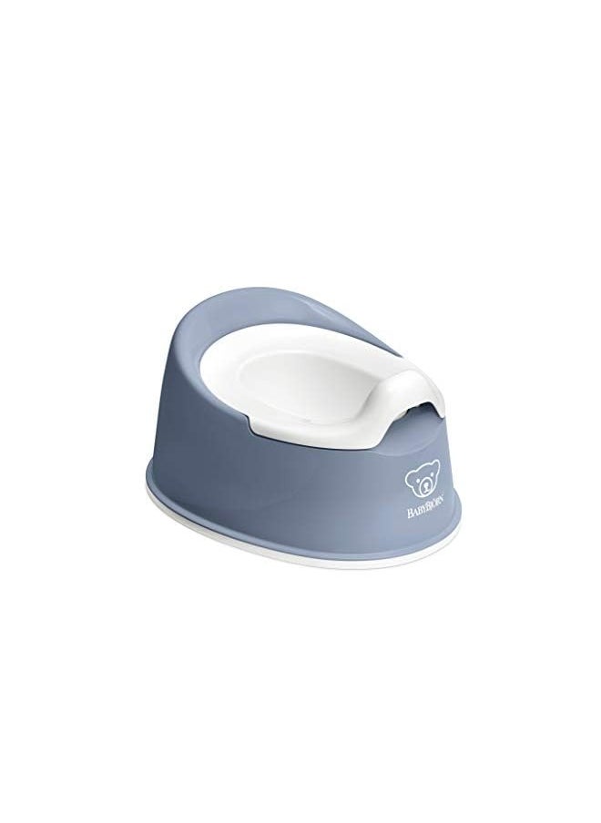 Smart Potty, Deep Blue/White