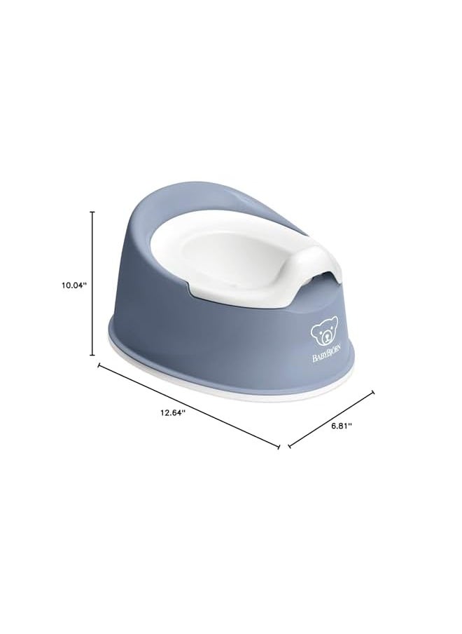 Smart Potty, Deep Blue/White