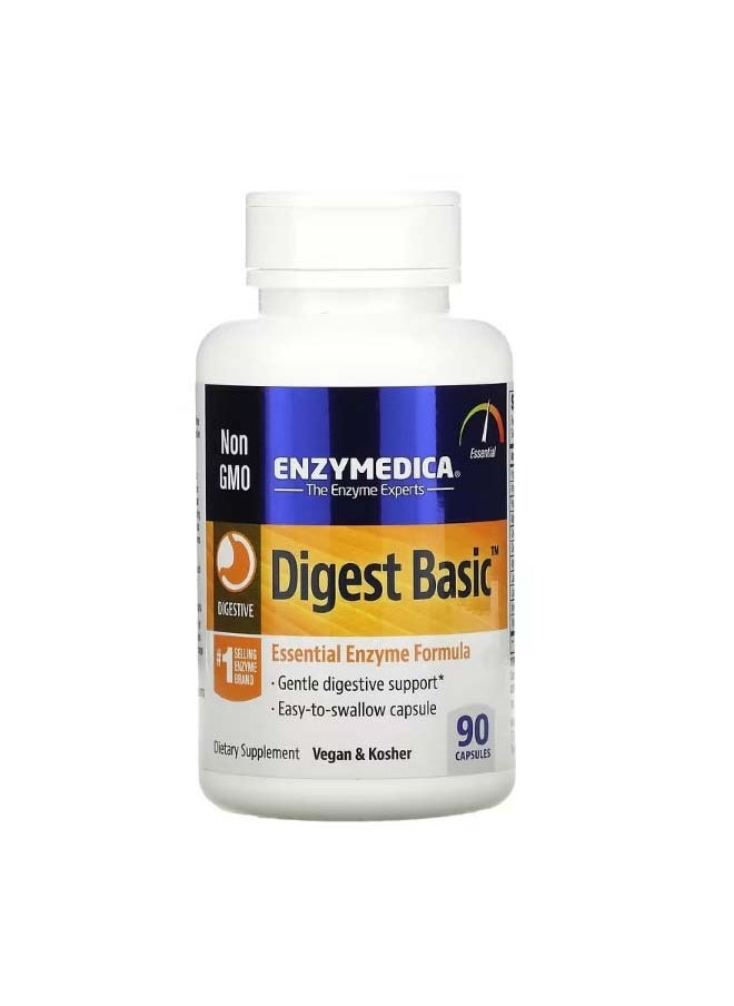 Digest Basic Essential Enzyme Formula 90 Capsules