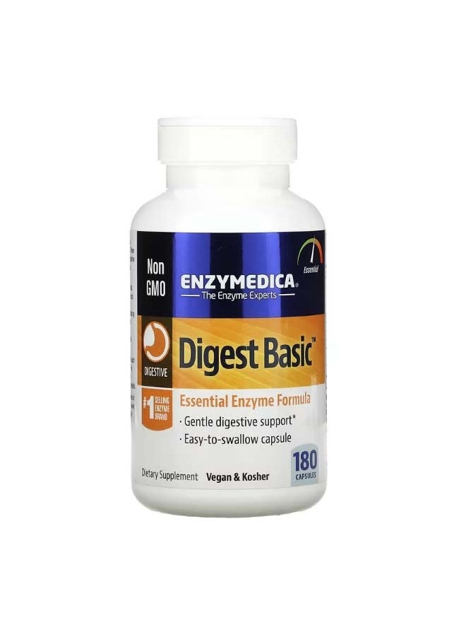 Digest Basic Essential Enzyme Formula 180 Capsules