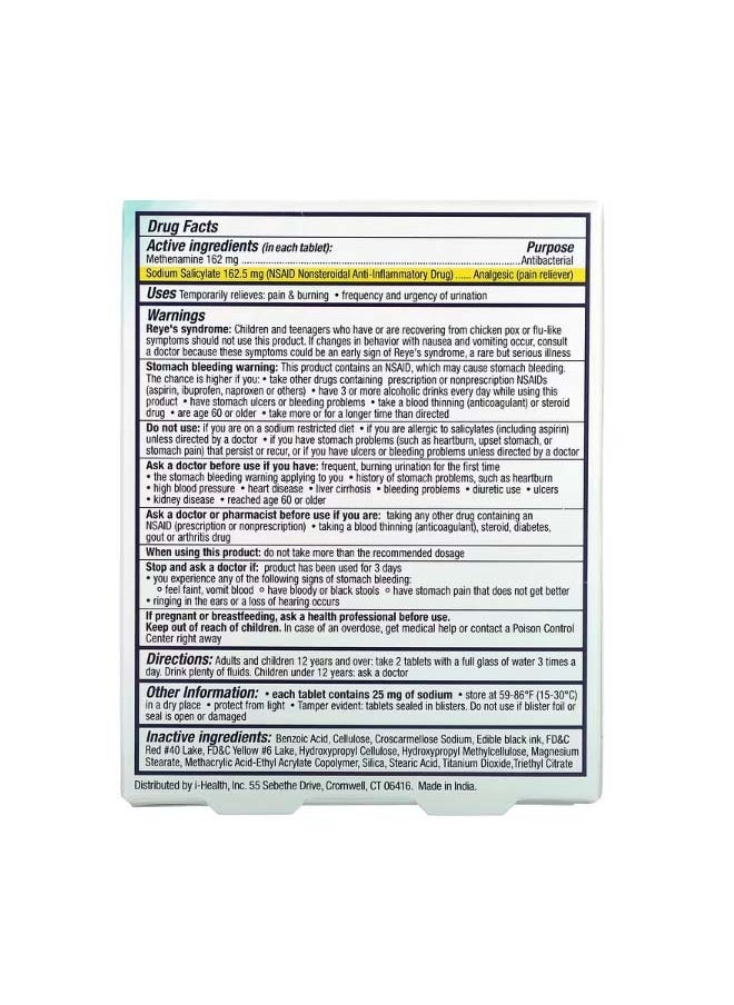 Urinary Tract Defense Antibacterial Protection 24 Tablets