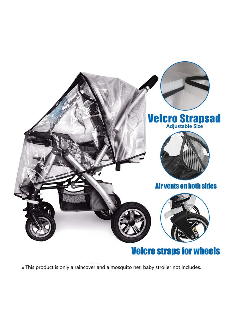 Stroller Rain Cover Weather Shield