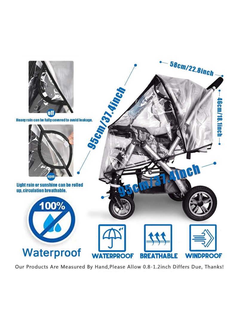 Stroller Rain Cover Weather Shield