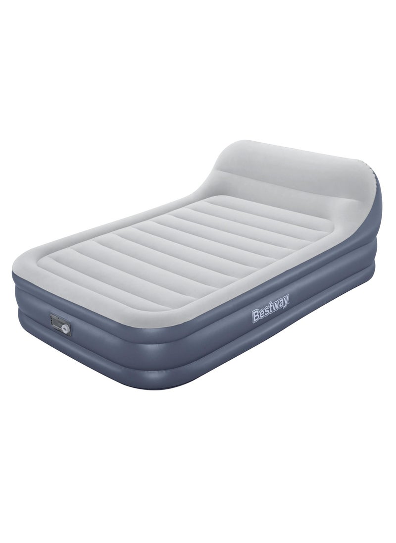 Bestway Tritech Airbed Queen SleekFlow Headboard Built-in AC Pump 226x152x84cm | Air Mattress | Inflatable Mattress | Air Bed For Indoor and Outdoor Camping