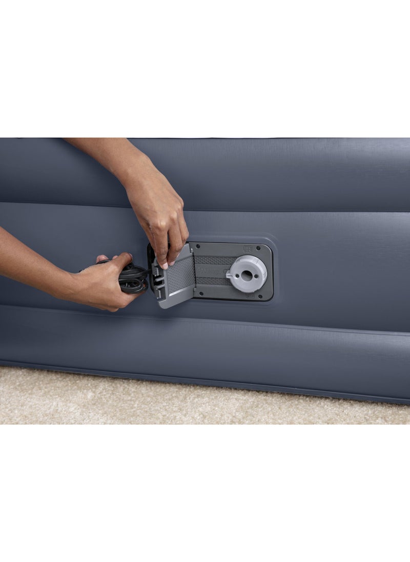 Bestway Tritech Airbed Queen SleekFlow Headboard Built-in AC Pump 226x152x84cm | Air Mattress | Inflatable Mattress | Air Bed For Indoor and Outdoor Camping