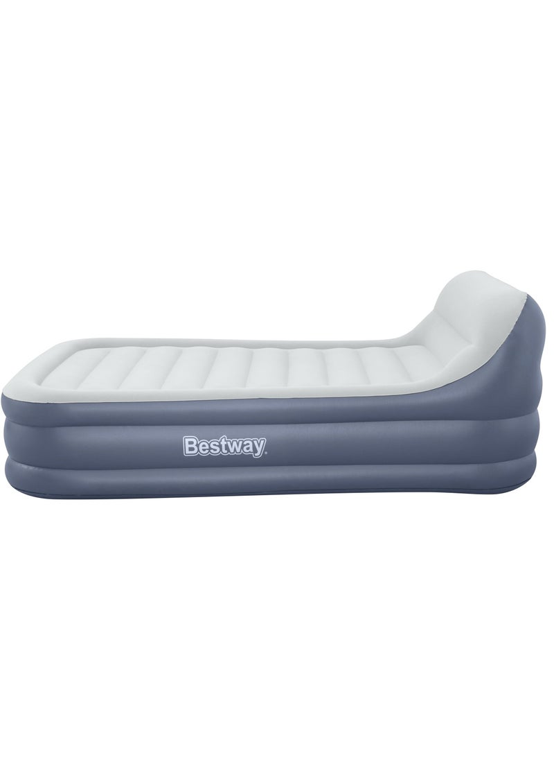 Bestway Tritech Airbed Queen SleekFlow Headboard Built-in AC Pump 226x152x84cm | Air Mattress | Inflatable Mattress | Air Bed For Indoor and Outdoor Camping