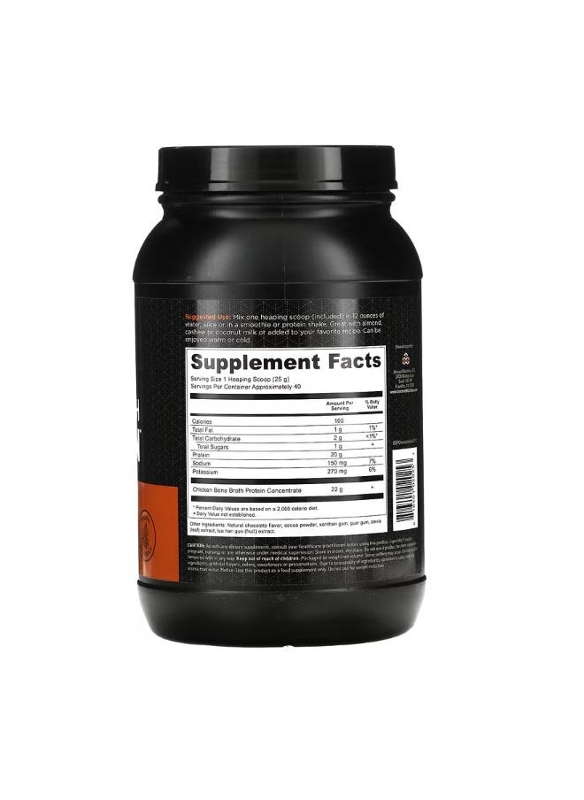 Bone Broth Protein Chocolate 2.22 lbs 1008 g