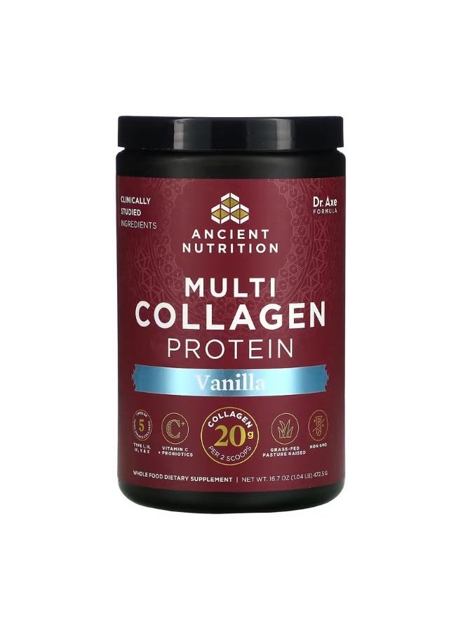 Multi Collagen Protein Vanilla 1.04 lb 472.5 g