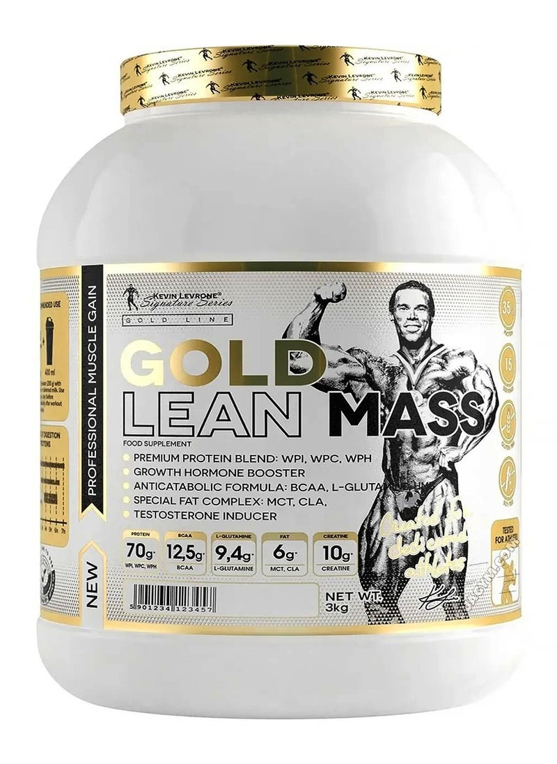 Gold Lean Mass - Chocolate Flavor - 3kg