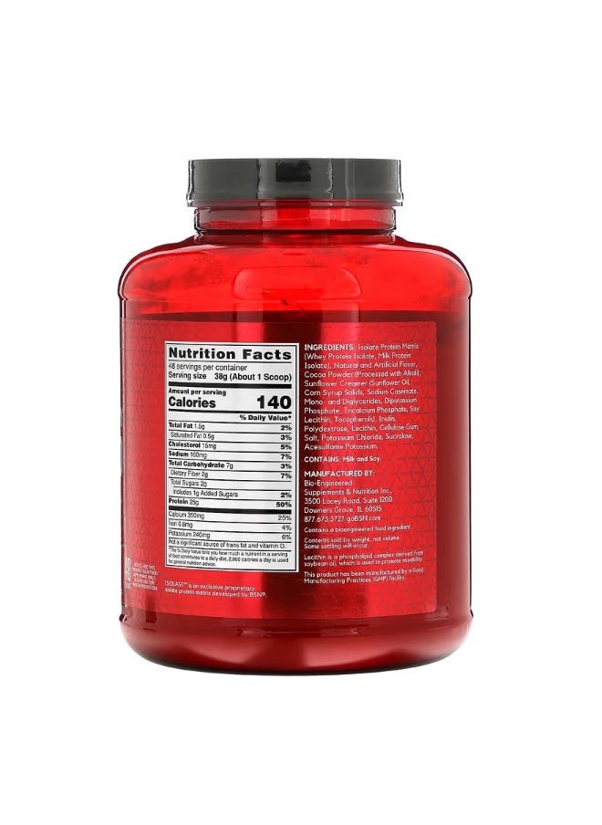 BSN Syntha 6 Isolate Protein Powder Drink Mix Chocolate Milkshake 4.02 lb 1.82 kg