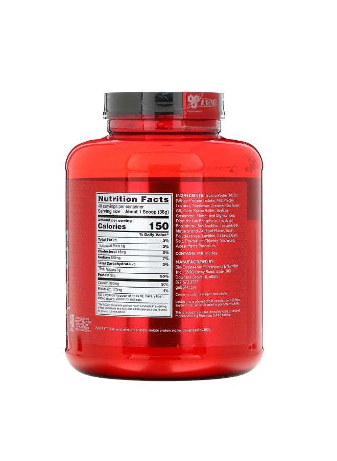 BSN Syntha 6 Isolate Protein Powder Drink Mix Vanilla Ice Cream 4.02 lbs 1.82 kg