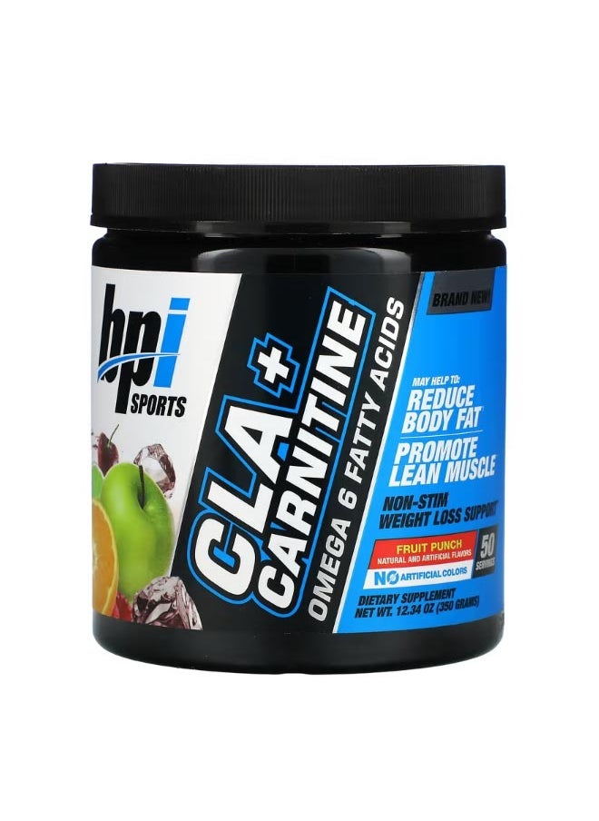 CLA   Carnitine Fruit Punch 12.34 oz 350 g