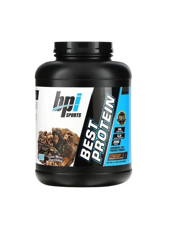 Best Protein Advanced 100 Protein Formula Chocolate Brownie 5.1 lbs 2329 g