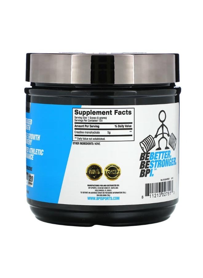 Micronized Creatine Unflavored 1.32 lbs 600 g