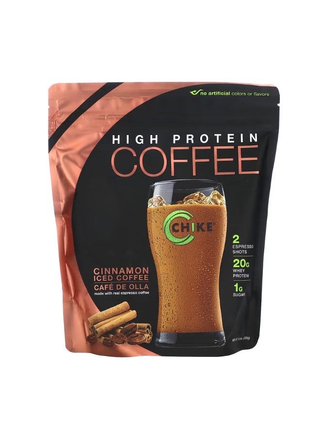 High Protein Iced Coffee Cinnamon 14.8 oz 420 g