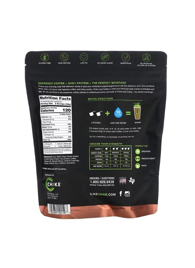 High Protein Iced Coffee Cinnamon 14.8 oz 420 g