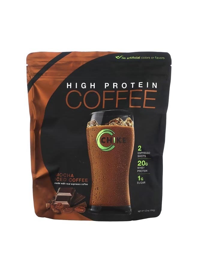 High Protein Iced Coffee Mocha 15.3 oz 434 g