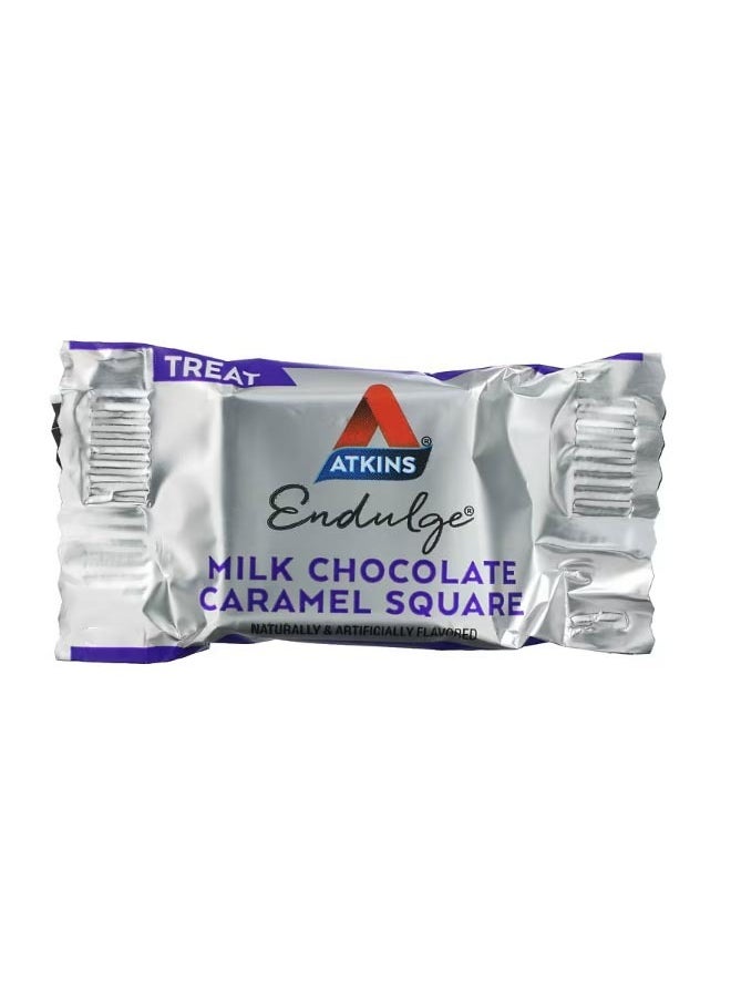 Treat Milk Chocolate Caramel Squares 15 Pieces 0.41 oz 11.5 g Each