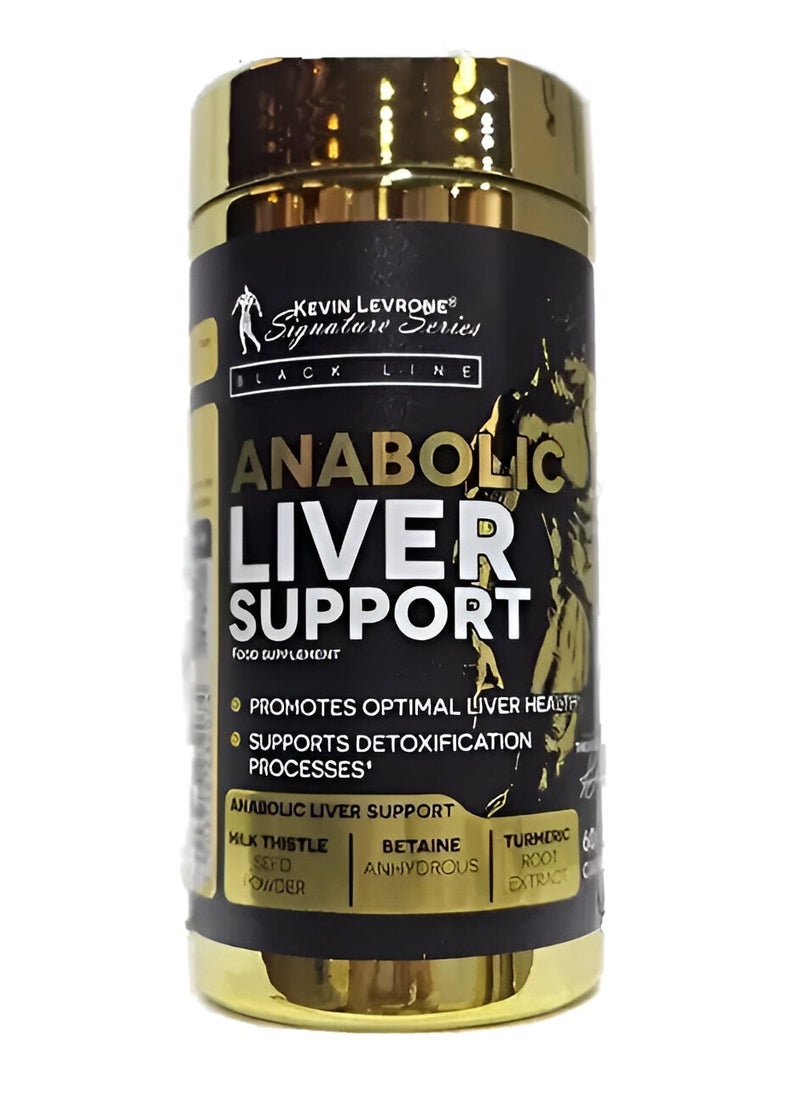 Kevin Levrone, Anabolic Liver Support, 60 Caps, 60 Servings