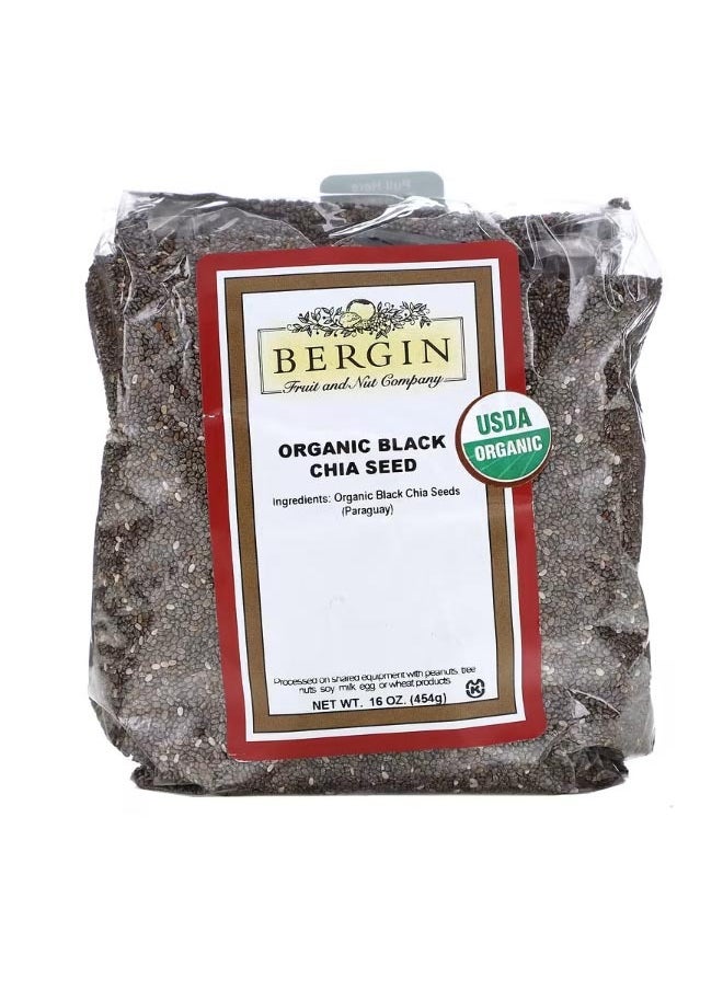 Organic Black Chia Seed 16 oz 454 g