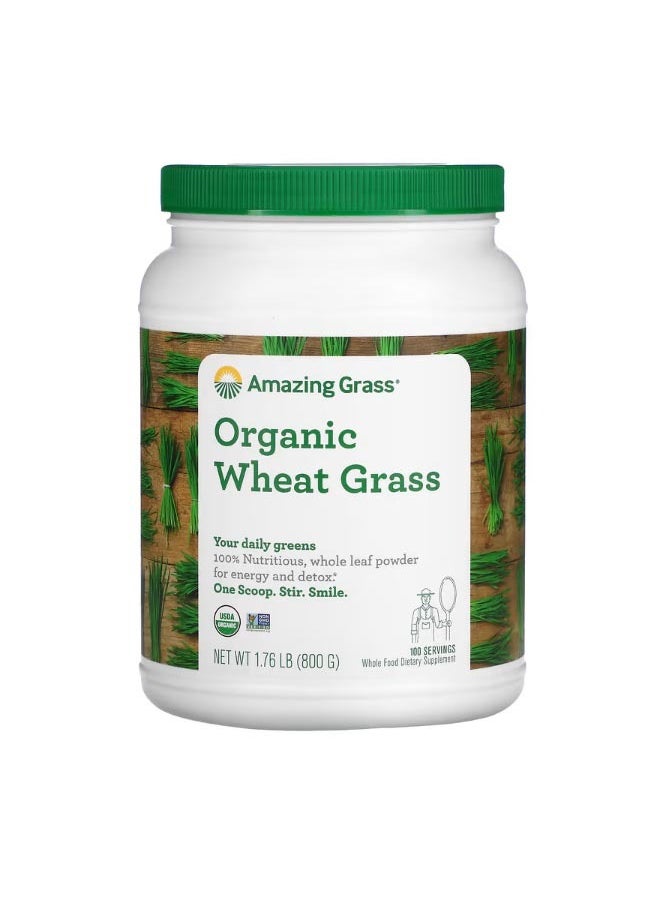 Organic Wheat Grass 1.76 lb 800 g