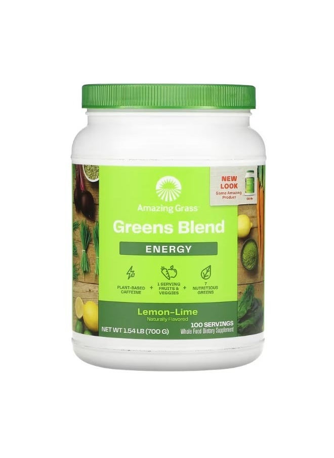 Green Blend Energy Lemon Lime 1.54 lb 700 g