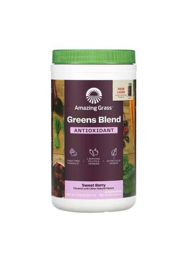 Greens Blend Antioxidant Sweet Berry 14.8 oz 420 g