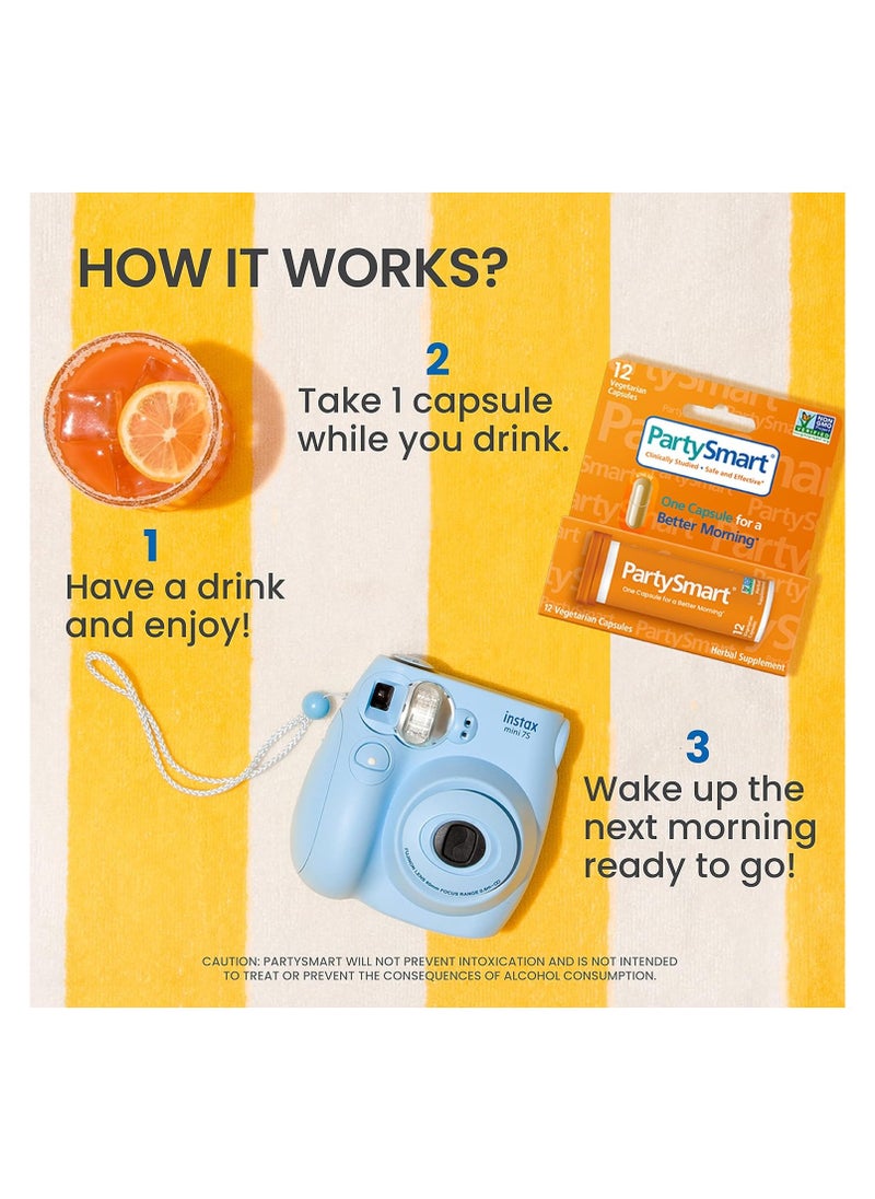 Partysmart Next Morning Support, 12'S Capsules