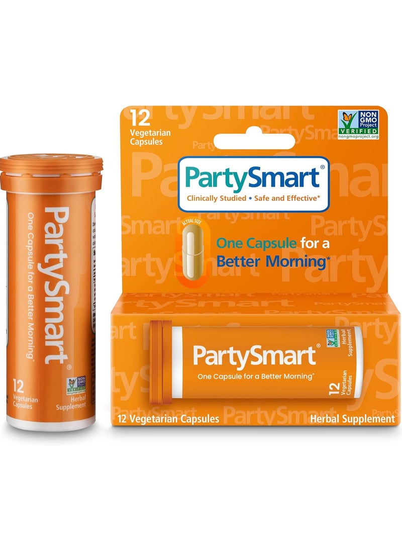 PartySmart One Capsule for a Better Morning 12 Veg Capsules