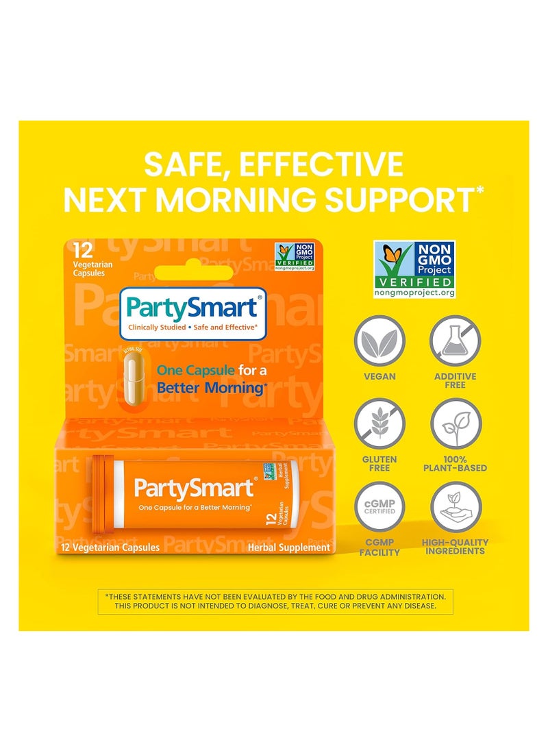 Partysmart Next Morning Support, 12'S Capsules