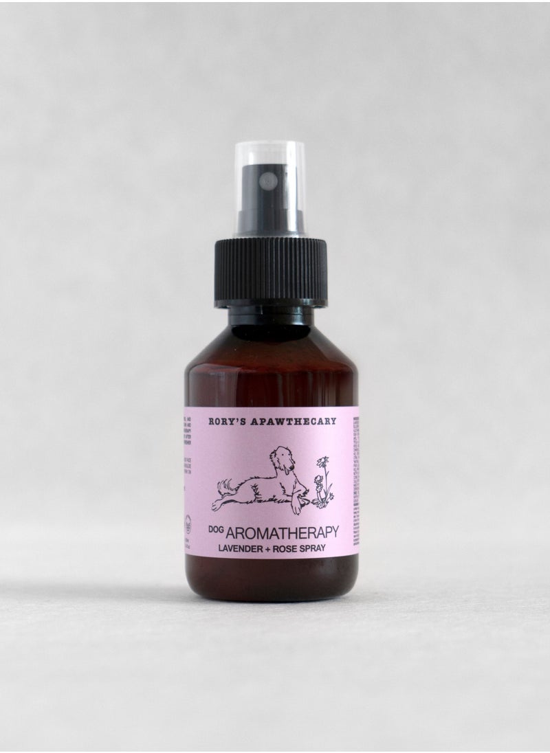 Lavender and Rose Dog Aromatherapy Spray