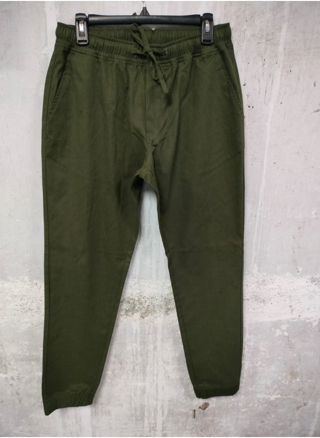 Olive Joggers For Men