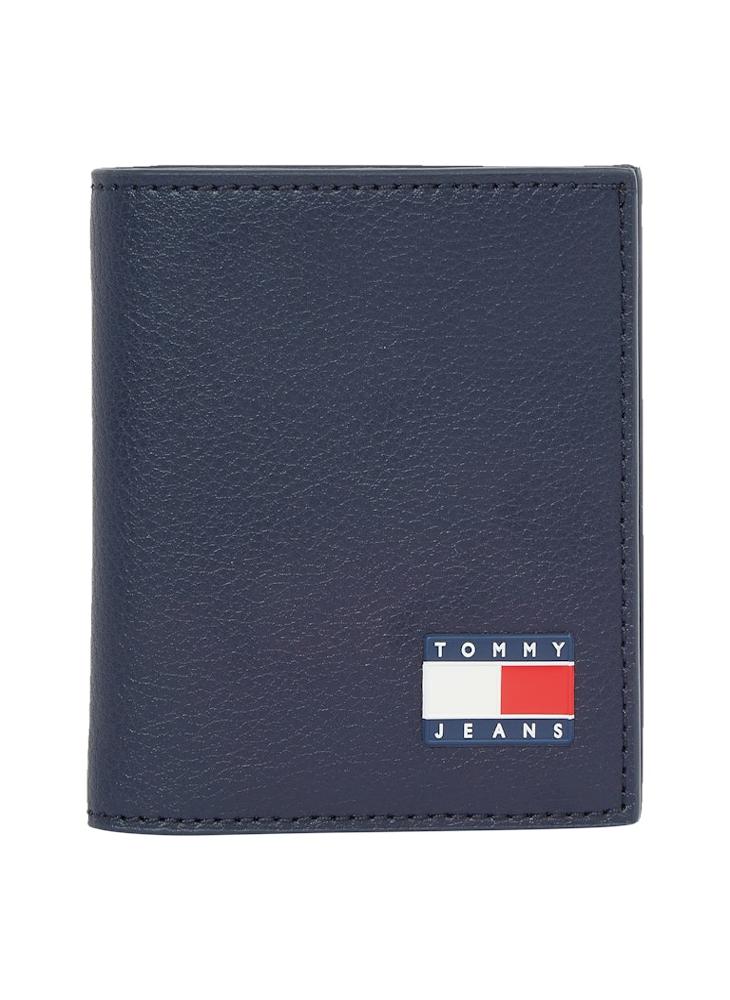 Logo Heritage Leather Slim Wallet