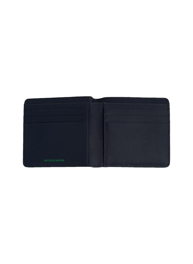 Logo Heritage Leather Slim Wallet