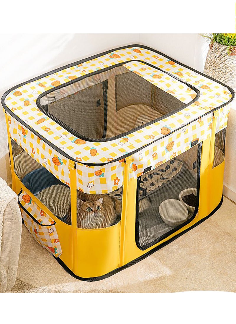 Pet Playpen Portable Puppy Tent Cat Kennel Cage House Bed