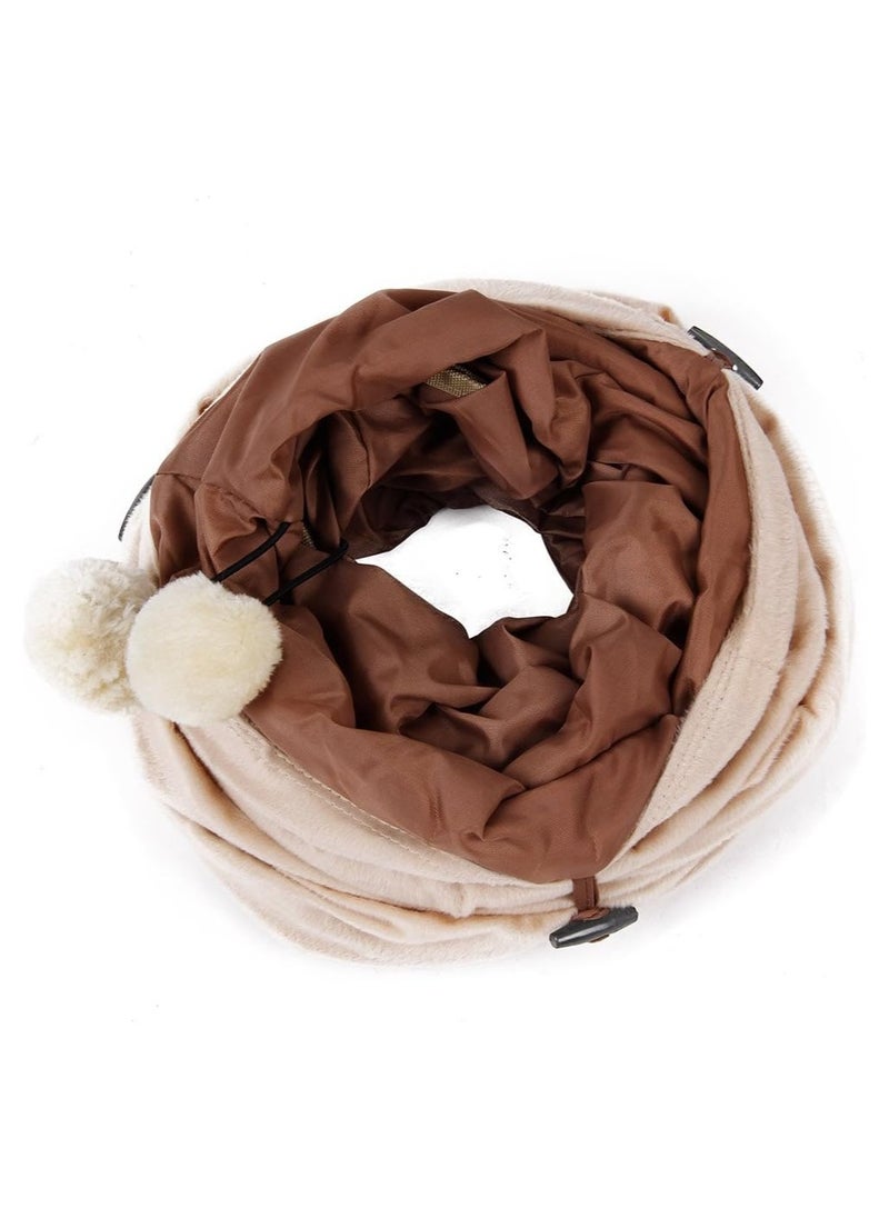 Cat Tunnel, Suede Material kitty play toys for Cats and Bunnies