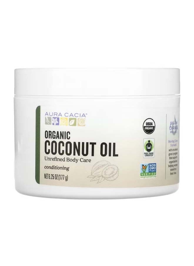 Organic Coconut Oil 6.25 oz 177 g