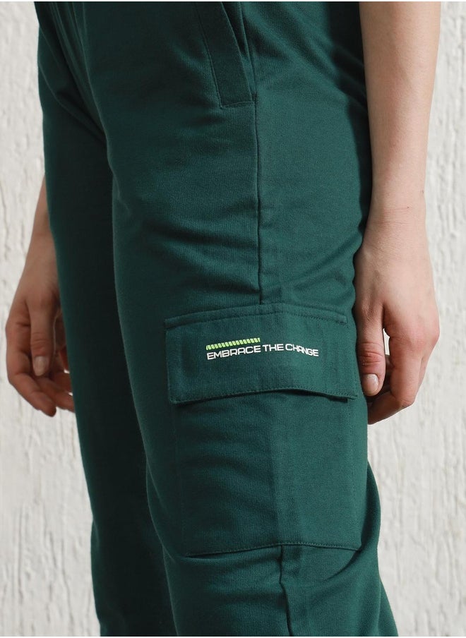 Forest Green Pants For Women