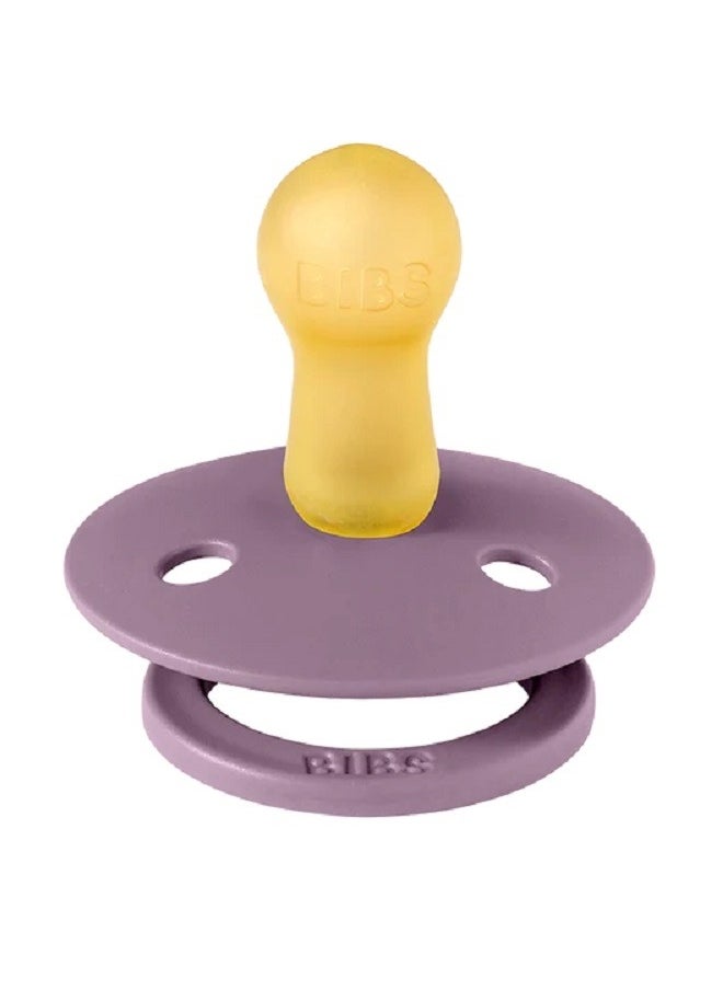 BIBS Pacifier DeLux (Latex)  1-piece Mauve
