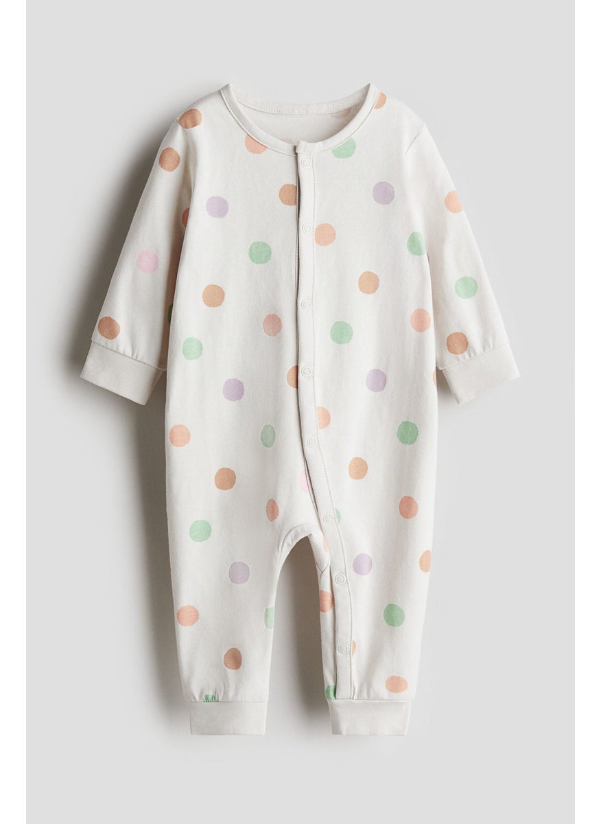 Printed Cotton Sleepsuit