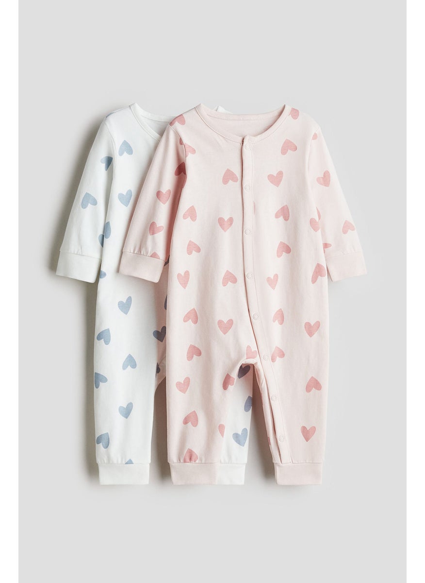 2-Pack Patterned Cotton Pyjamas