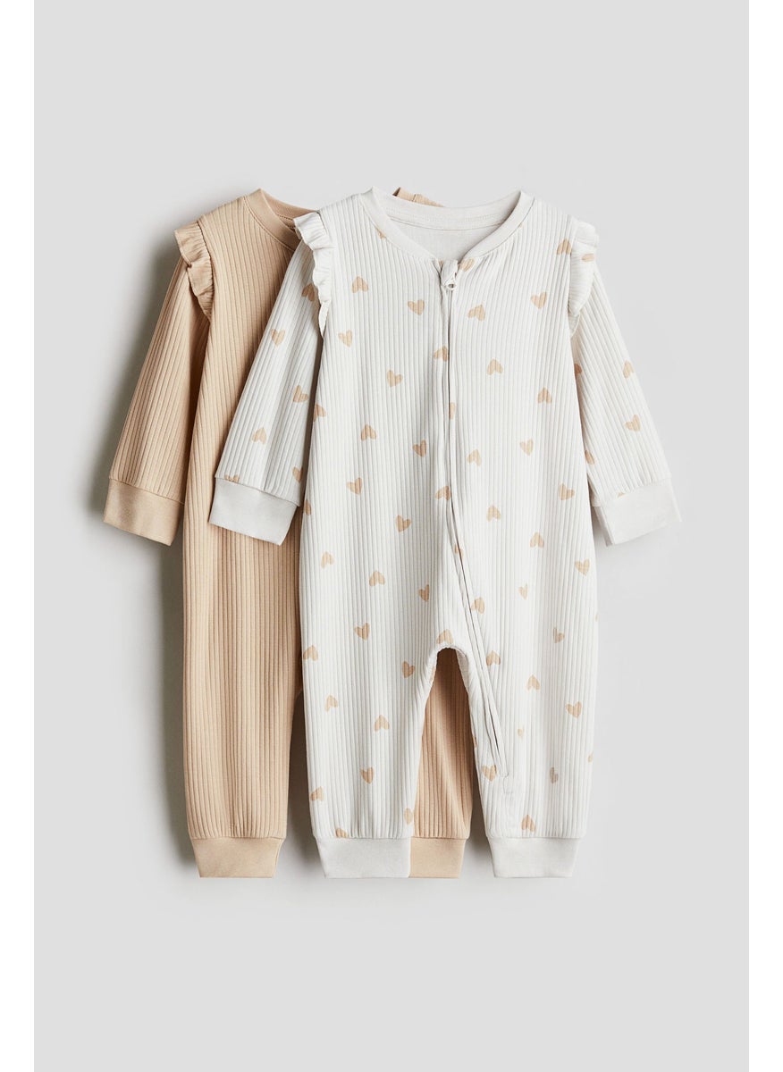 2-Pack Patterned Cotton Pyjamas