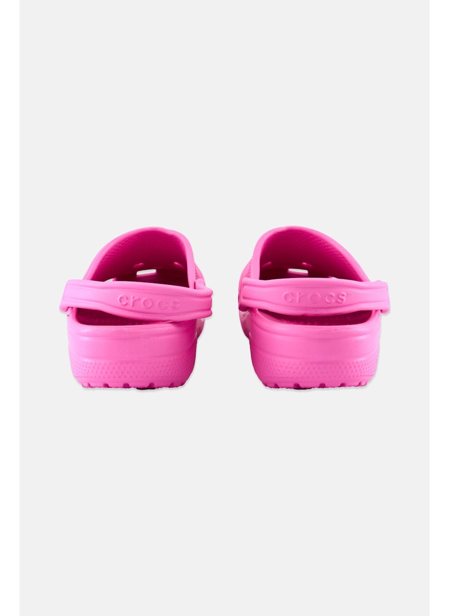 Men  Brand Logo Classic Clogs, Pink